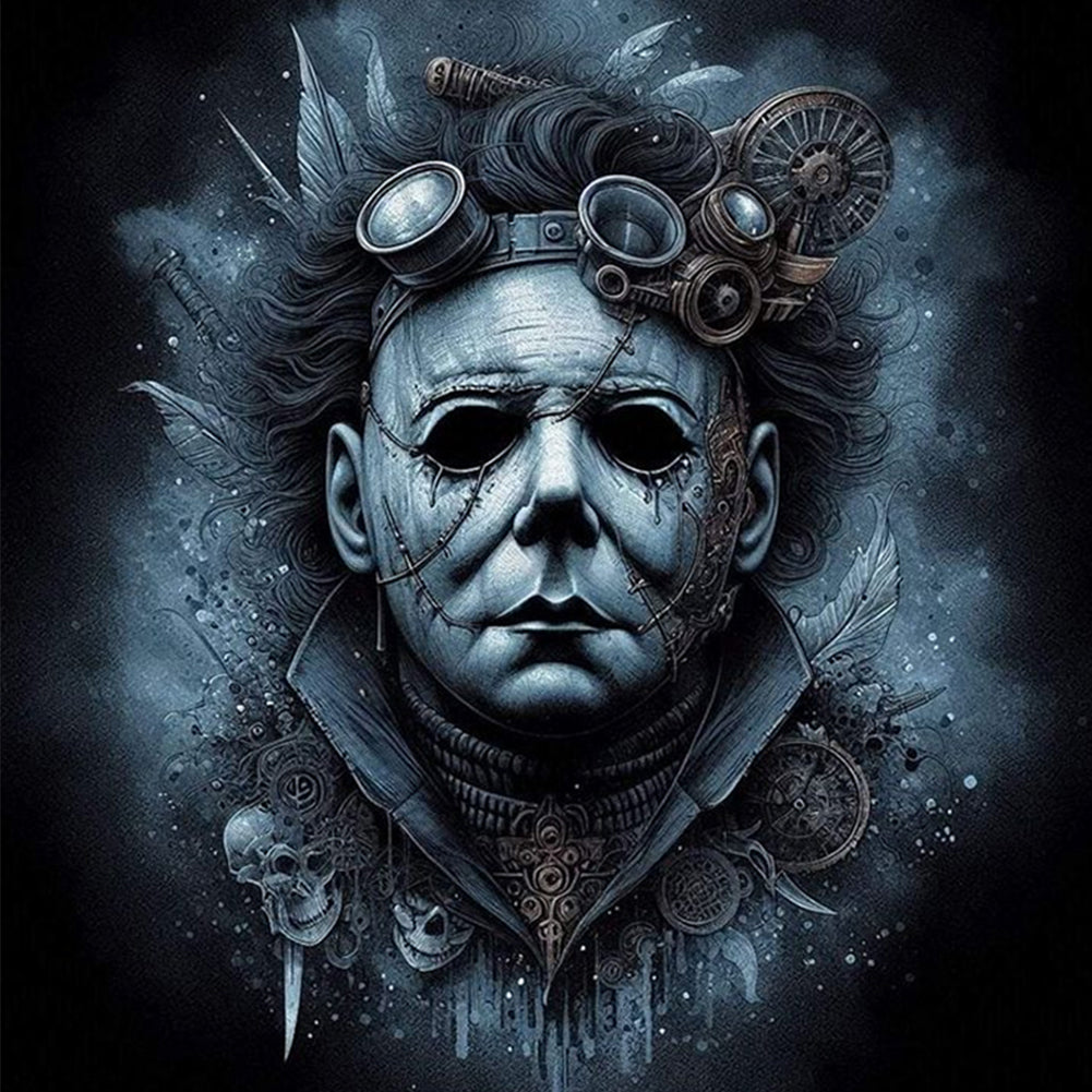 Scary People - Full Round Drill Diamond Painting 40*40CM