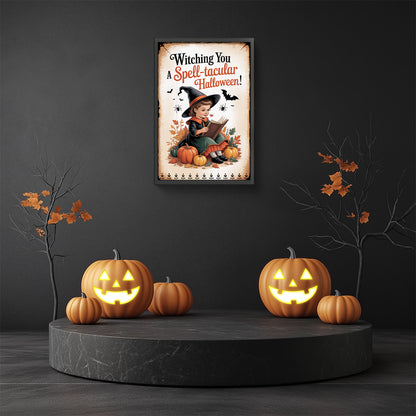 Halloween - Full Round Drill Diamond Painting 30*45CM