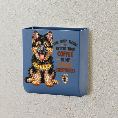 DIY Diamond Painting Kit Wall-Mounted Phone Charging Station for Home Decor