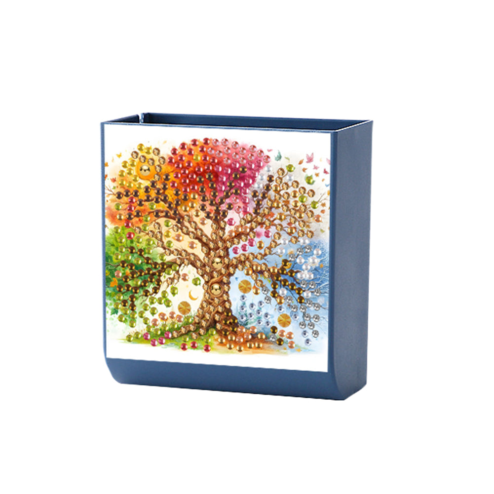 Tree DIY Diamond Painting Kit Wall-Mounted Phone Charging Station Home Decor