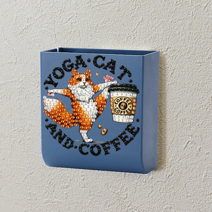 DIY Diamond Painting Kit Wall-Mounted Phone Charging Station for Home Decor