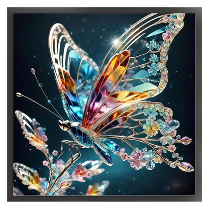 Butterfly - 11CT Stamped Cross Stitch 40*40CM
