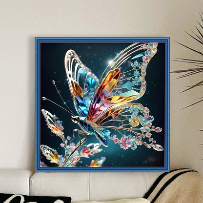 Butterfly - 11CT Stamped Cross Stitch 40*40CM