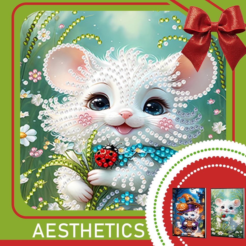 2pcs 50-Page A5 Size Diamond Painting Notebook for Adults Holiday Birthday Gift