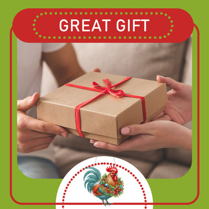 2D Flat Christmas DIY Hanging Diamond Art Kits Window Hanging Art for Home Decor