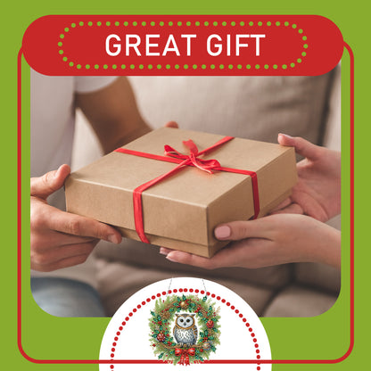 2D/Flat Christmas DIY Diamond Art Acrylic Pendant Wall Door Decoration (Wreath)