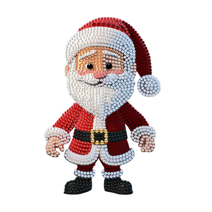 Xmas Acrylic Shaking Head 5D DIY Diamond Art Tabletop Decorations (Santa Claus)
