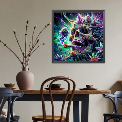 Skeleton - Full Round Drill Diamond Painting 40*40CM