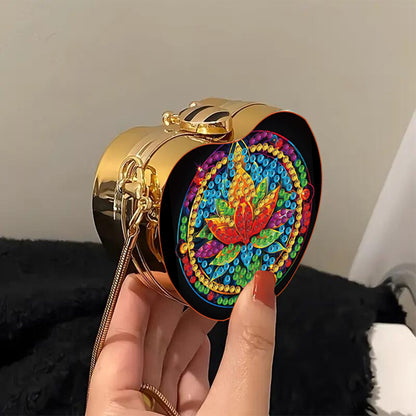 DIY Diamond Painting Shoulder Bag Portable Bag for Coins Lipstick Earphones