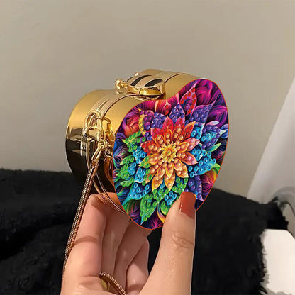 Mandala DIY Diamond Painting Shoulder Bag for Coins Lipstick Earphones Gifts