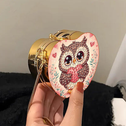 DIY Diamond Painting Shoulder Bag Portable Bag for Coins Lipstick Earphones