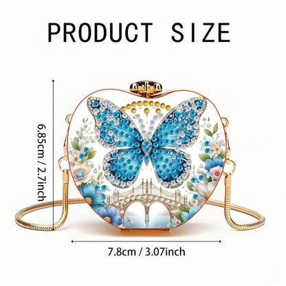 DIY Diamond Painting Shoulder Bag Portable Bag for Coins Lipstick Earphones