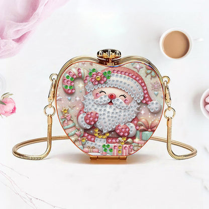 DIY Diamond Painting Shoulder Bag Portable Bag for Coins Lipstick Earphones
