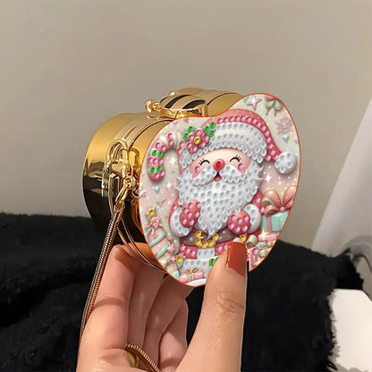 DIY Diamond Painting Shoulder Bag Portable Bag for Coins Lipstick Earphones