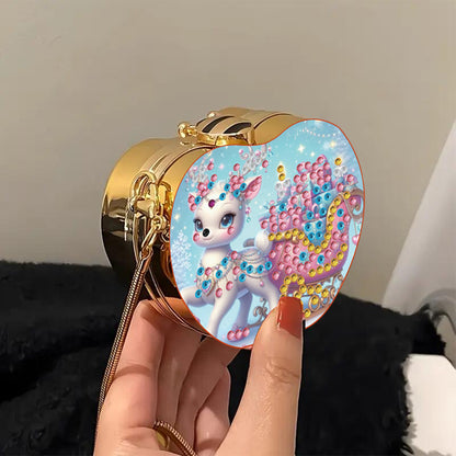 Deer DIY Diamond Painting Shoulder Bag for Coins Lipstick Earphones Gifts