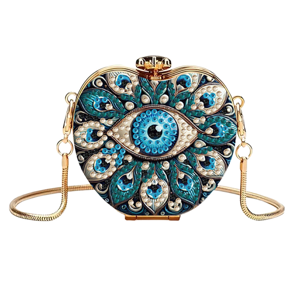 DIY Diamond Painting Shoulder Bag Portable Bag for Coins Lipstick Earphones