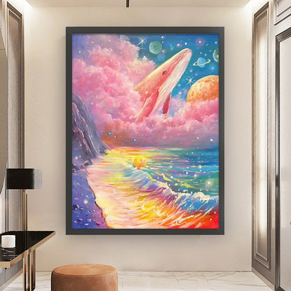 Dream Beach Scenery - 11CT Stamped Cross Stitch 45*60CM