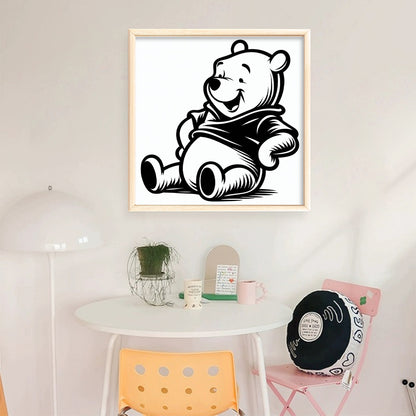 Winnie The Pooh - 11CT Stamped Cross Stitch 40*40CM