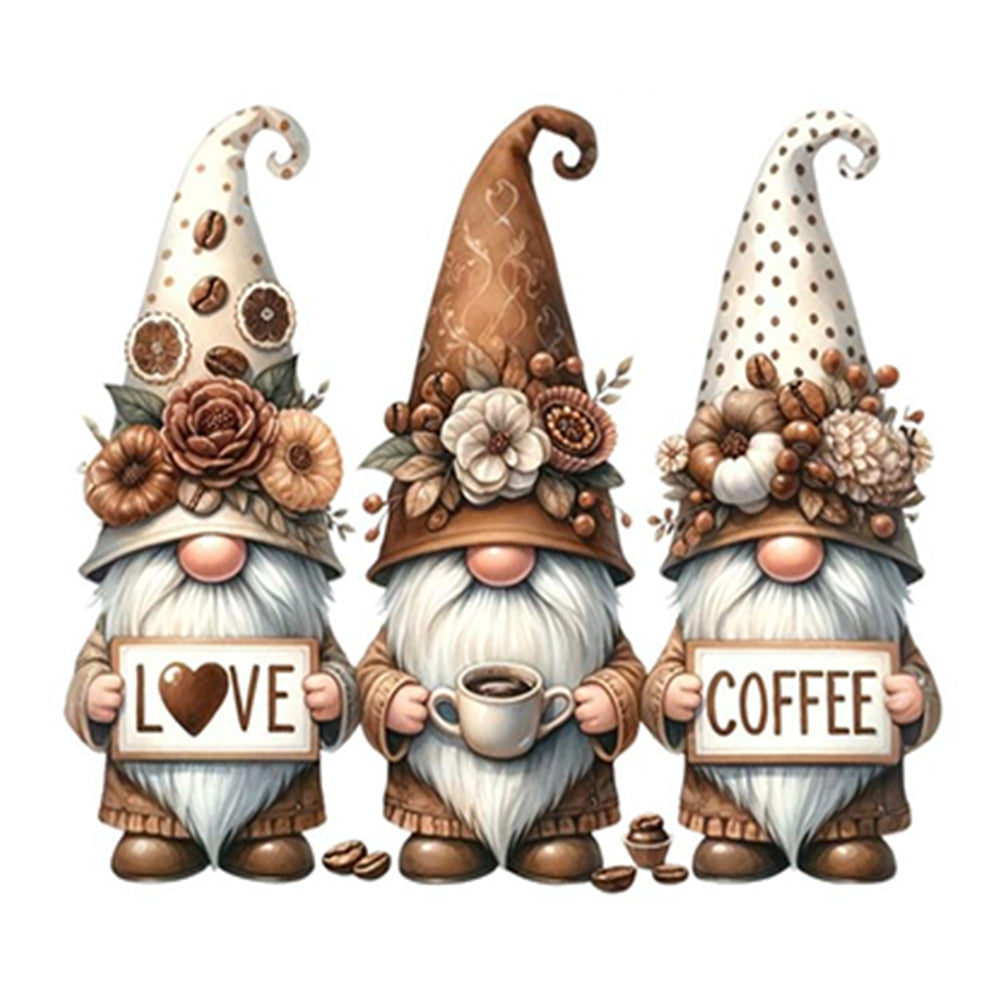 Gnomes - Full Round Drill Diamond Painting 50*40CM