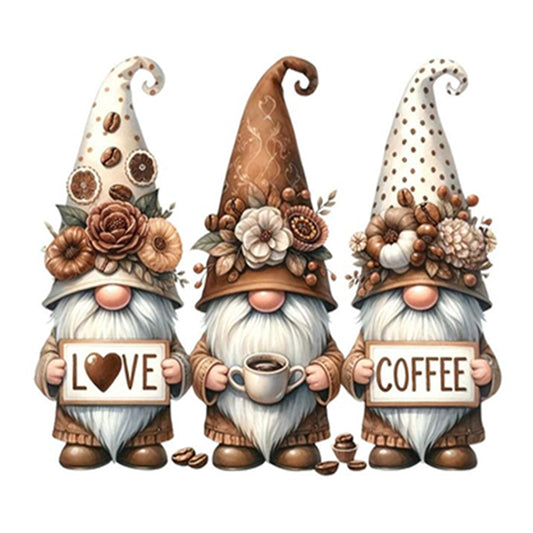 Gnomes - Full Round Drill Diamond Painting 50*40CM