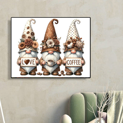 Gnomes - Full Round Drill Diamond Painting 50*40CM