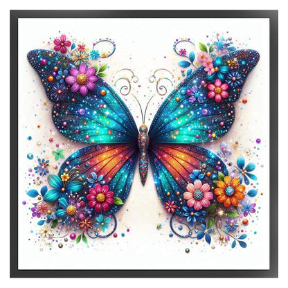 Butterfly - 11CT Stamped Cross Stitch 40*40CM