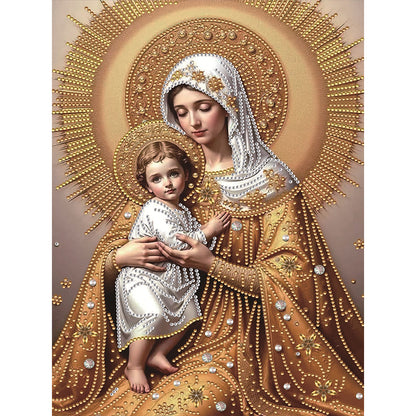 Madonna Religion - Special Shaped Drill Diamond Painting 30*40CM