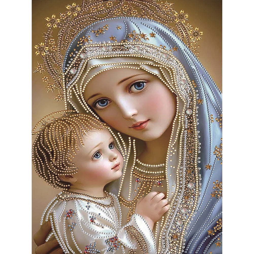 Madonna Religion - Special Shaped Drill Diamond Painting 30*40CM