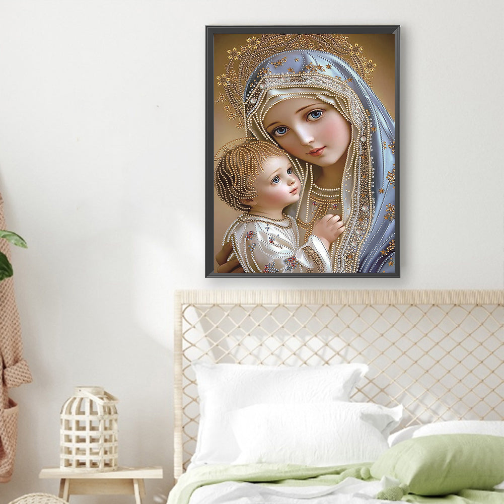 Madonna Religion - Special Shaped Drill Diamond Painting 30*40CM