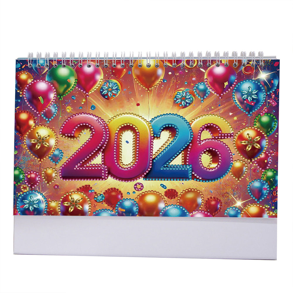 5D/DIY Calendar Diamond Painting Calendar Kit Diamond Art Paper Desk Calendar