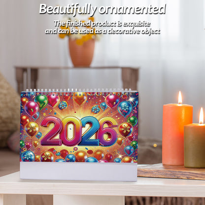 5D/DIY Calendar Diamond Painting Calendar Kit Diamond Art Paper Desk Calendar