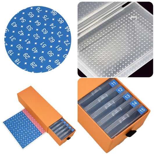 15Pcs/Set Diamond Painting Trays with Lids for Diamond Art (1)