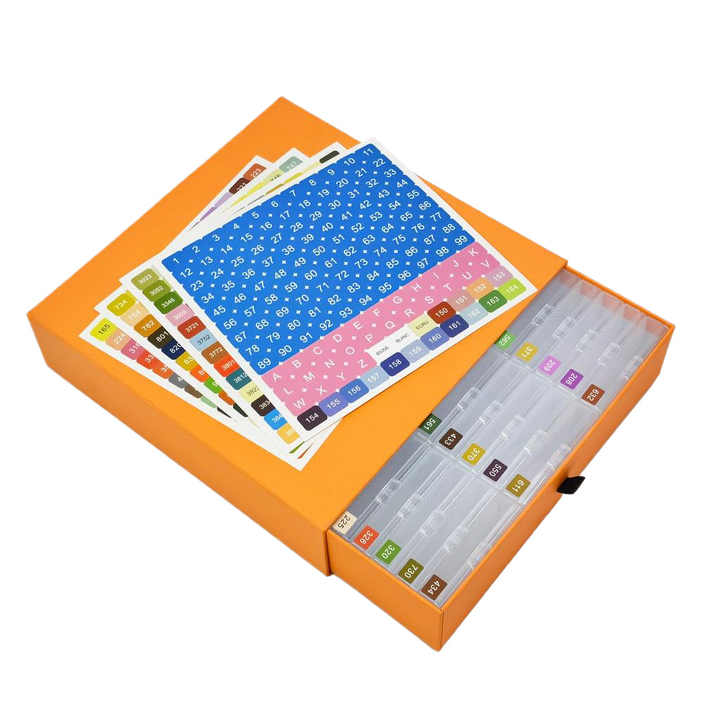 45Pcs/Set Diamond Painting Trays with Lids for Diamond Art (3)