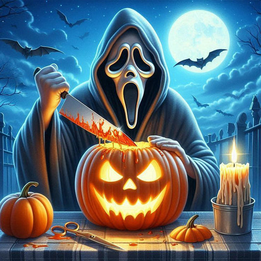Halloween Golem - Full Round Drill Diamond Painting 40*40CM