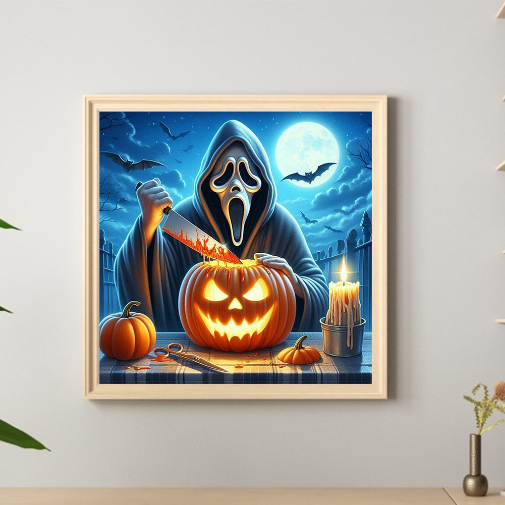 Halloween Golem - Full Round Drill Diamond Painting 40*40CM