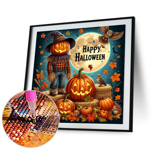 Happy Halloween - Full Round Drill Diamond Painting 40*40CM