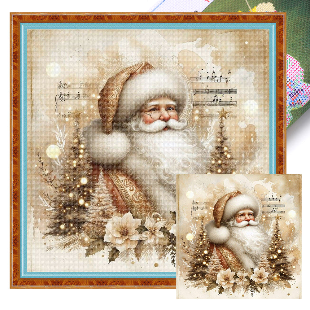 Santa Claus - 11CT Stamped Cross Stitch 50*50CM