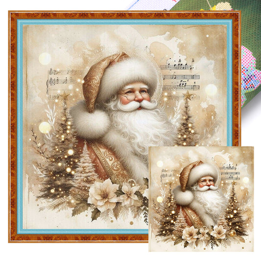 Santa Claus - 11CT Stamped Cross Stitch 50*50CM