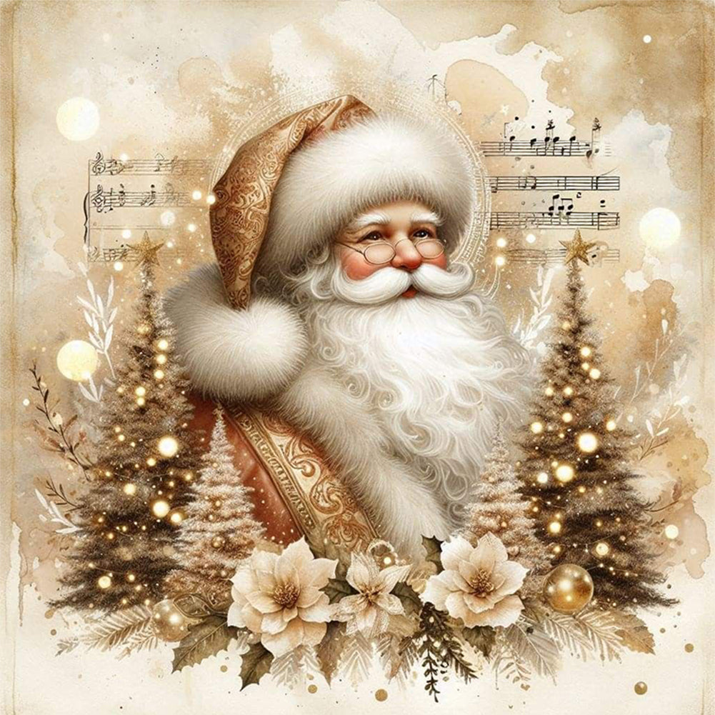 Santa Claus - 11CT Stamped Cross Stitch 50*50CM
