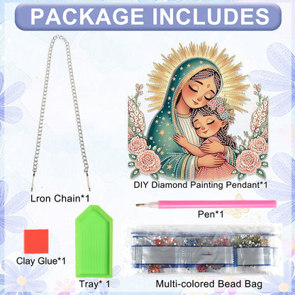 Madonna 2D Flat DIY Diamond Art Pendant Diamond Painting Set Home Decoration