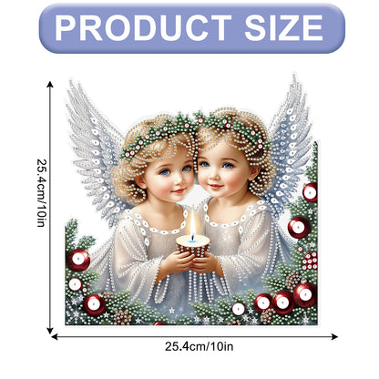 Angel 2D Flat DIY Diamond Art Pendant Diamond Painting Set Home Wall Decoration Christmas