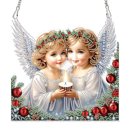Angel 2D Flat DIY Diamond Art Pendant Diamond Painting Set Home Wall Decoration