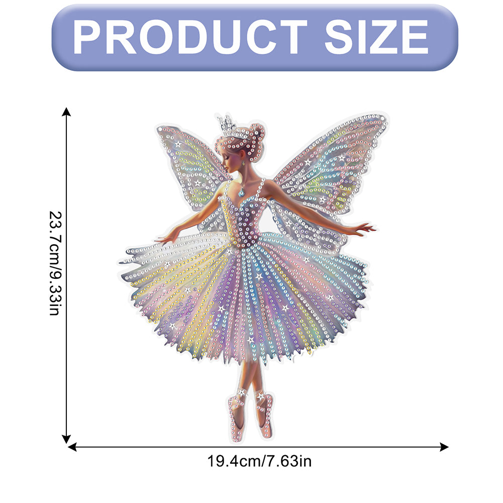 Ballet 2D Flat DIY Diamond Art Pendant Diamond Painting Set Home Wall Decoration