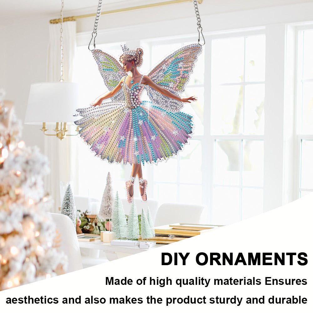 Ballet 2D Flat DIY Diamond Art Pendant Diamond Painting Set Home Wall Decoration
