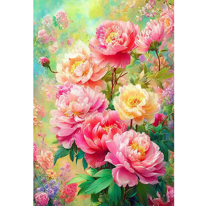Blooming Flowers - 11CT Stamped Cross Stitch 50*70CM£¨Mona Lisa Brand£©