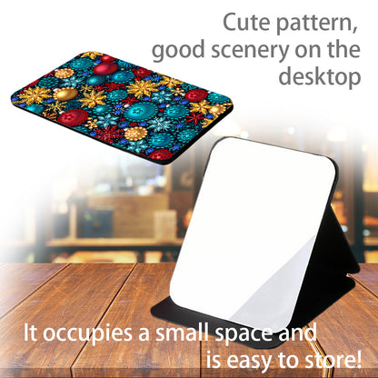 DIY Diamond Art Shiny Crystal Mirror Lightweight Standing Mirror (Christmas)