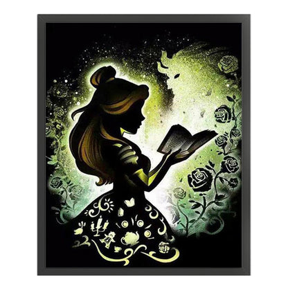Silhouette - Disney Princesses - 11CT Stamped Cross Stitch 40*50CM