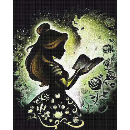 Silhouette - Disney Princesses - 11CT Stamped Cross Stitch 40*50CM