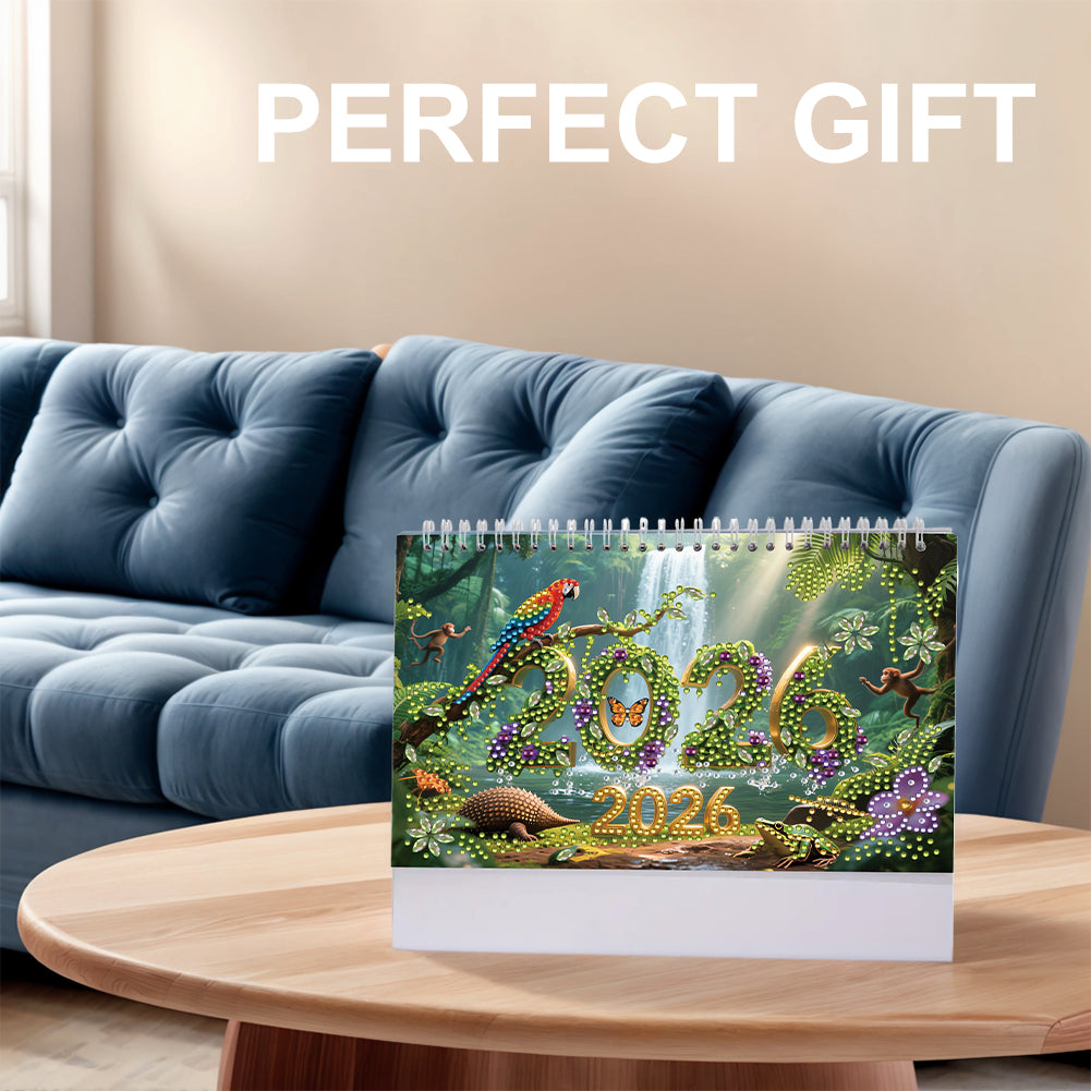 5D/DIY Calendar Crystal Painting Desk Calendars Kit Diamond Painting Calendar