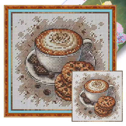 Coffee Cookies - Stamped Cross Stitch 23*23CM£¨Fairy Brand £©